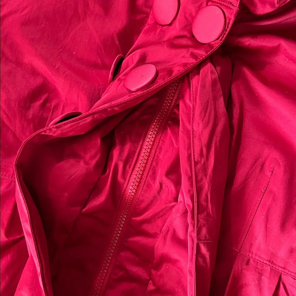 Roxy bright edition Red‎ ski Puffer Jacket with Gray ski Pants size S